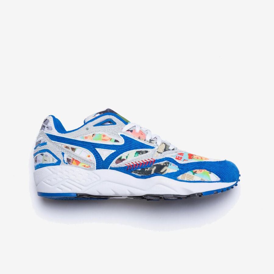 Mizuno CONTENDER SHINZO Cool Gray 3C/Sterling Blue/White