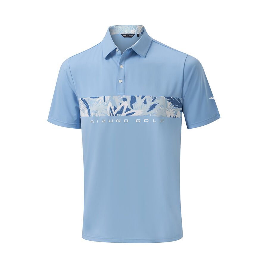 Mizuno Mizuno Cali Stripe Polo Air Blue