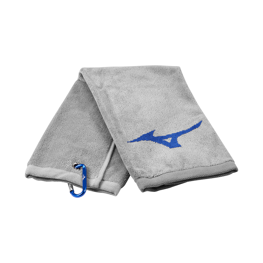 Mizuno RB Tri Fold Towel Grey/Blue
