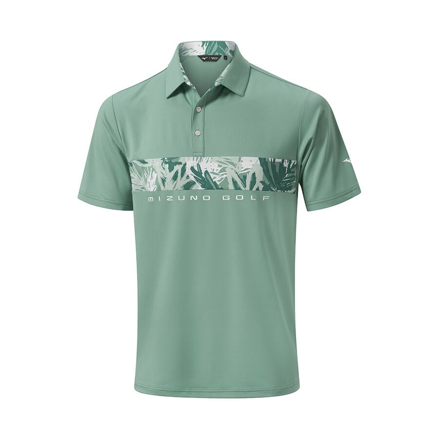 Mizuno Mizuno Cali Stripe Polo Canton Green