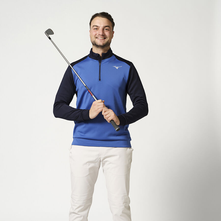 Mizuno Mizuno RB 1/4 Zip Blue