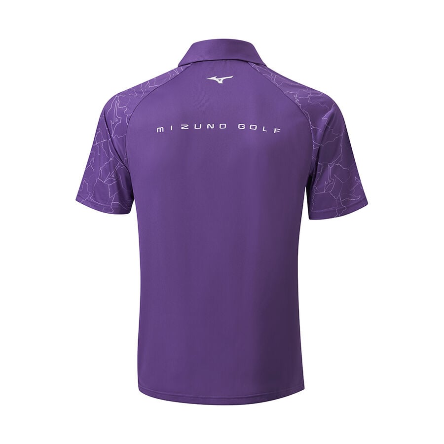 Mizuno Mizuno Fragma Drop Polo Royal Lilac
