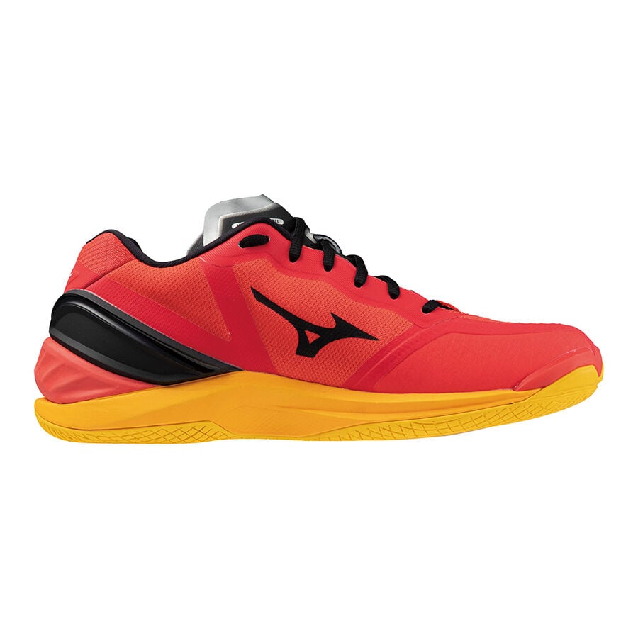 Mizuno Wave Stealth Neo Radiant Red/White/Carrot Curl