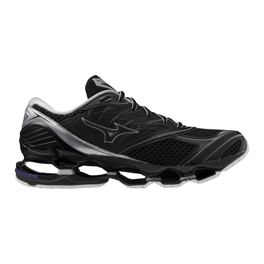Mizuno WAVE PROPHECY LS Black/silver/purple haze