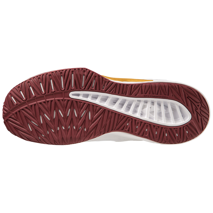 Mizuno THUNDER BLADE Z Whte/Cabernet/ MP Gold