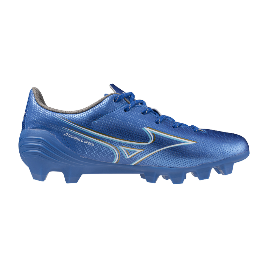 Mizuno MIZUNO ALPHA SELECT JR Laser blue/white/gold