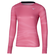 Mizuno Premium Aero LS Tee Sangria Sunset