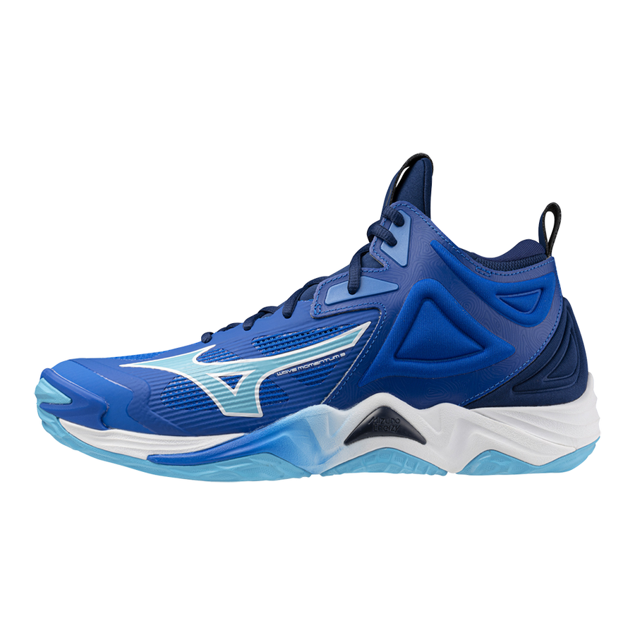 Mizuno WAVE MOMENTUM 3 MID Mugen blue/white/estate blue