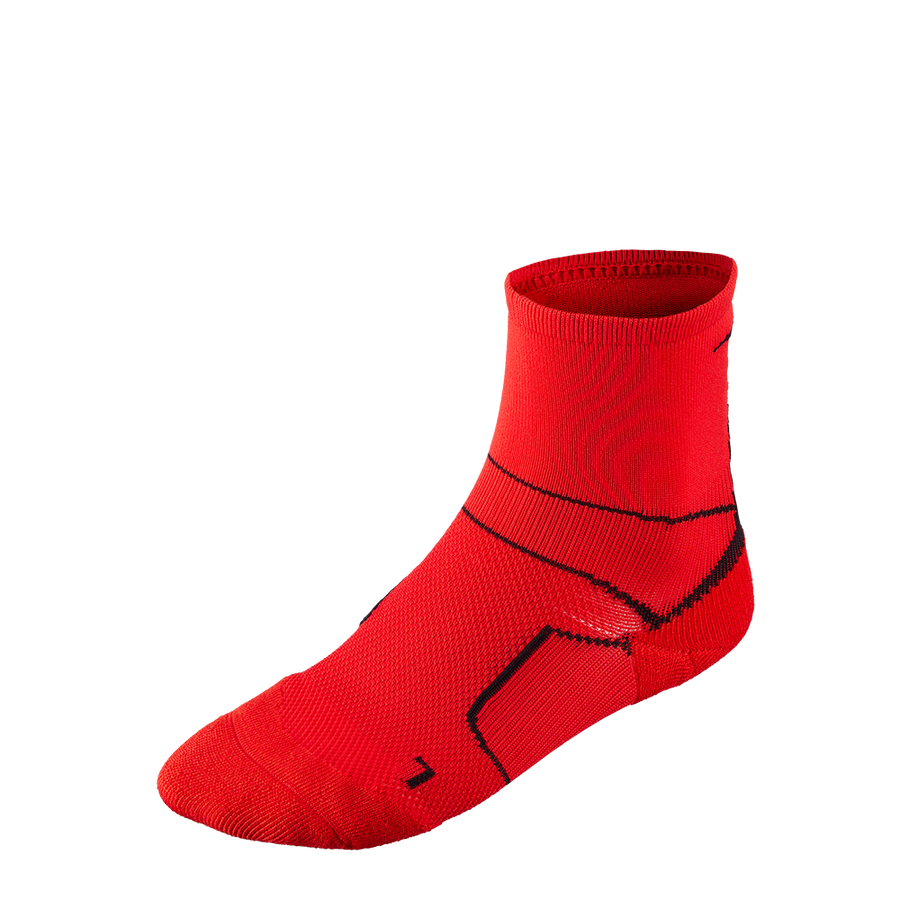 Mizuno ER Trail Socks Fiery Red